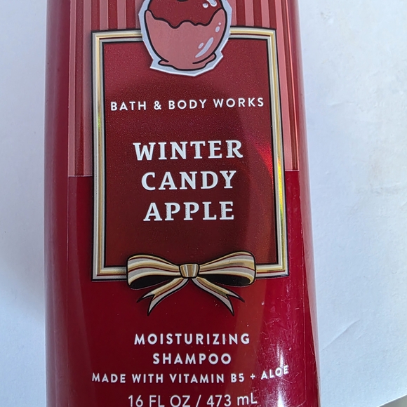 NWT Bath & Body Works Winter Candy Apple Moisturizing Shampoo and Conditioner - Picture 3 of 4